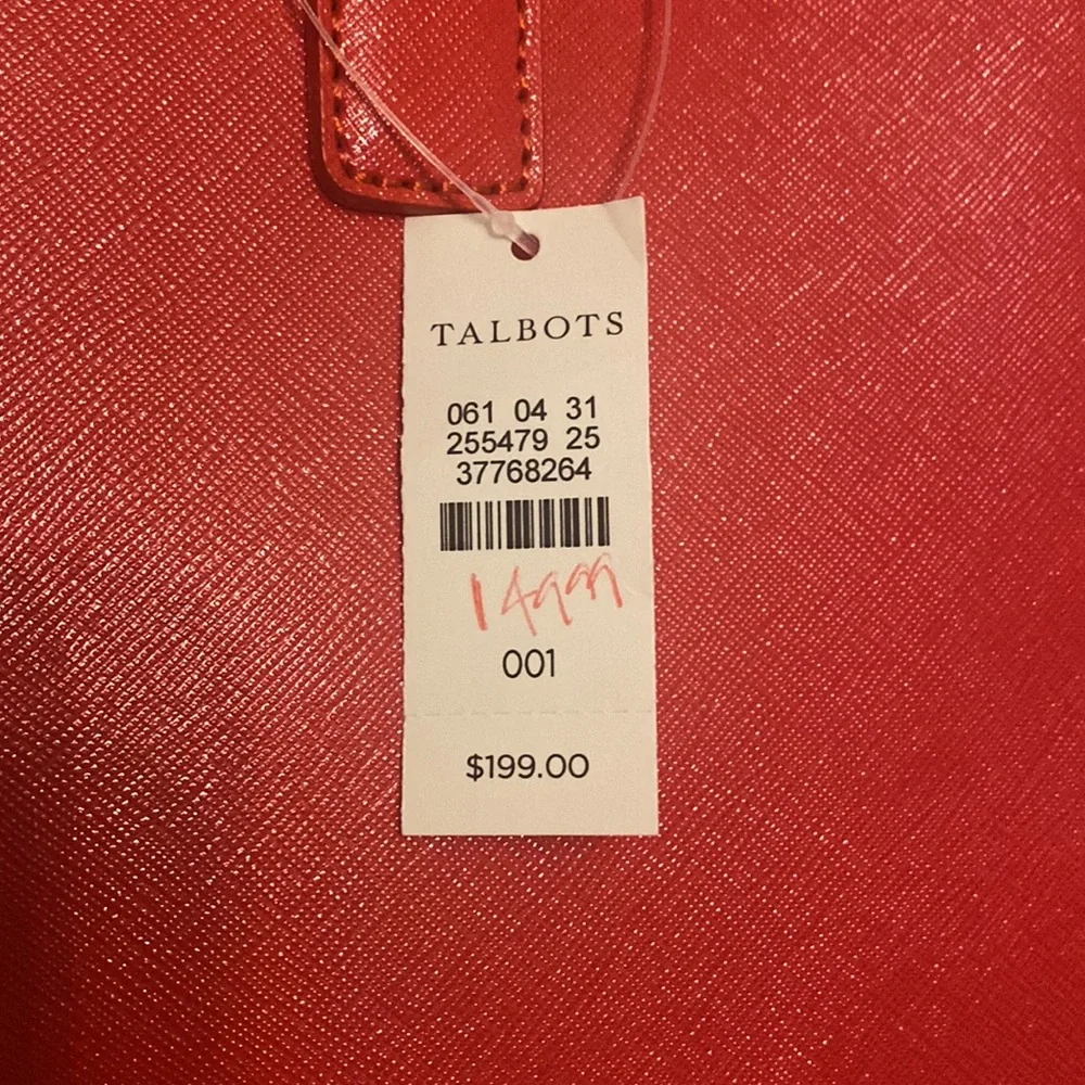 NWT Talbots large purse/tote bag - Picture 4 of 5